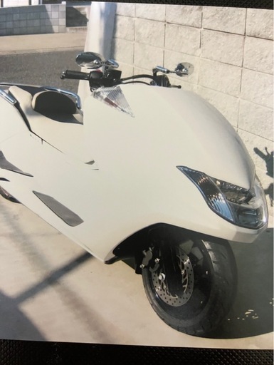 マグザム用カウルSG21 シルキーホワイト　お値下げしました