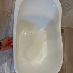 赤ちゃんの沐浴用シンク型ベビーバス（新生児用）の画像