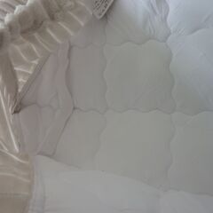 ※取引中/売約済*********** 　　　　　　サンプル品　未使用/新品　 ボックスシーツ 190x240x横幅20㎝　 ウレタンフォームの画像