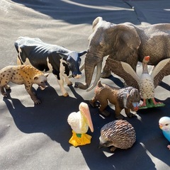 schleichの動物セットの画像