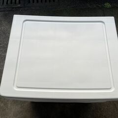 【リユースショップスパークル】3段収納　No.144　ホワイト/クリア　衣類収納　チェスト　収納ケース　配送設置可能♪の画像