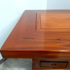  昭和レトロ/ 欅/ けやき/  囲炉裏テーブル/ 木製火鉢/ 関西火鉢/ 関西型/ センターテーブル/ 火鉢/ 無垢/ 高級　C0EX0305 の画像