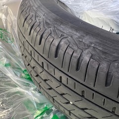 【0円/対価不要】夏タイヤNvanで使用、145/80/R12 ホイール無し4本の画像