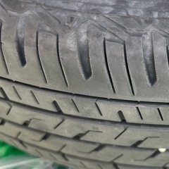 【0円/対価不要】夏タイヤNvanで使用、145/80/R12 ホイール無し4本の画像