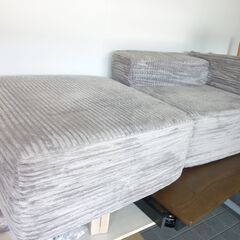 ※取引中/売約済*********** 　　　　　　未使用/新品　サンプル品　高反発ソファ　ボックス　極厚ソファー　2点セットの画像