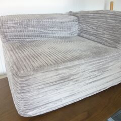 ※取引中/売約済*********** 　　　　　　未使用/新品　サンプル品　高反発ソファ　ボックス　極厚ソファー　2点セットの画像