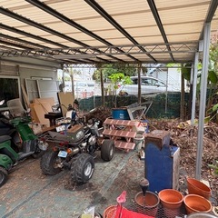 草の処分の画像