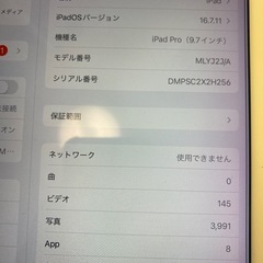 iPadPro 9.7インチ　32GBの画像