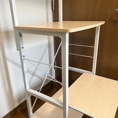 電子レンジ台ラック　電子レンジ、トースター台の画像