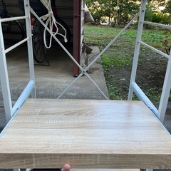 電子レンジ台ラック　電子レンジ、トースター台の画像