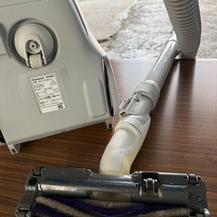 パナソニック 掃除機 紙パック式 MC-PJ23A-H グレー 軽量 コンパクト エアダストキャッチャー搭載の画像