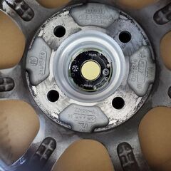 中古品　スタッドレスタイヤホイール付　155/80R13  79Q    4本セット引取のみの画像