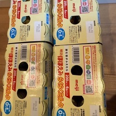明治 ほほえみ らくらくミルク 液体ミルク 200ml×6缶パック 4セットの合計24本の画像