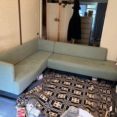  ニトリのコーナーソファー定価73800円の画像