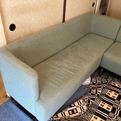  ニトリのコーナーソファー定価73800円の画像