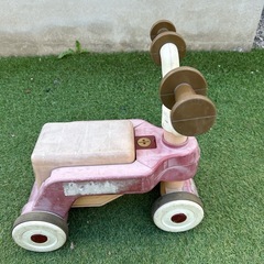 4輪車 子供乗用玩具 乗り物　おもちゃ　押し車　ウォークライダー　外用　　　の画像