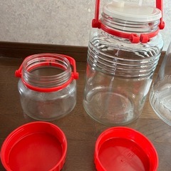 果実酒瓶5つまとめての画像