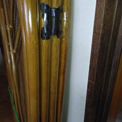 4連籐製衝立の画像