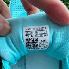 adidas デュラモ　ランニングシューズ　レディース　24.5センチの画像