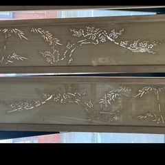 透かし彫り欄間の画像