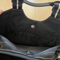 【未使用】アニエスベー　ナイロンハンドバッグの画像