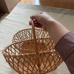 モモナチュラル　カゴセットにて
の画像