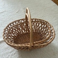 モモナチュラル　カゴセットにて
の画像