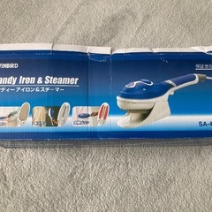 TWINBIRD ハンディーアイロン＆スチーマーの画像