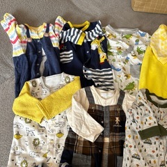 ロンパース60-80サイズまとめての画像