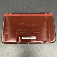 NEW Nintendo 3DS LL RED-001 メタリックレッド 初期化済 本体のみ 動作品 の画像
