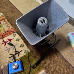 ユニペックス拡声器、アンプセットの画像