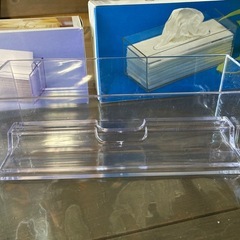 ペーパータオルケースとティッシュケースの画像