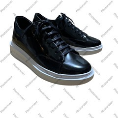 P-31 OVERSOLE スニーカー 45 ブラック 黒 メンズの画像