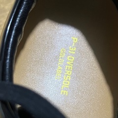 P-31 OVERSOLE スニーカー 45 ブラック 黒 メンズの画像