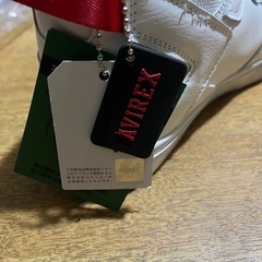 AVIREX ハイカットスニーカー 27cm BOAシステム搭載 ホワイトの画像