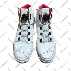 AVIREX ハイカットスニーカー 27cm BOAシステム搭載 ホワイトの画像