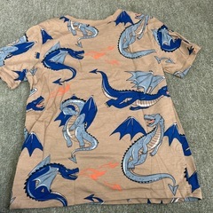 H&M恐竜キッズTシャツ美品の画像