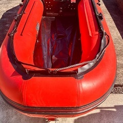 ゴムボート＋二馬力エンジンセット(トーハツ)の画像