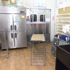 スチールラック 3段 幅90㎝ 奥行45㎝ 高さ180㎝ 棚板3枚 天板1枚付き メタルラック 収納棚 棚 ラック 札幌市厚別区 厚別店の画像