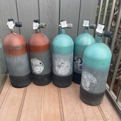 ダイビングタンク　スチールタンク　10Lタンク 1本6,000円の画像