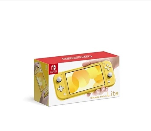 Nintendo Switch lite イエローになります