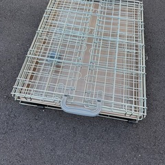 折りたたみ　ペット　ケージの画像