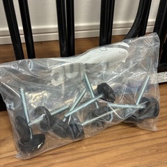 ベビーゲート　日本育児　ブラック　2つセットの画像