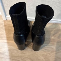 ソックススクエアトゥミドルブーツ［gd1530］23.5cmの画像