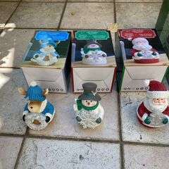 コストコ クリスマス ナイトライト ６点セット イルミネーション Holiday Figure Christmas LED Night Lightの画像