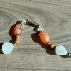 ストーン　ネックレスの画像