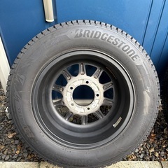 ジムニー　スタッドレスタイヤ　アルミホイールの画像