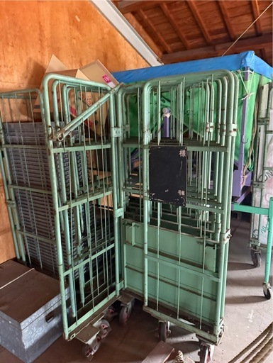 業務用カゴ台車　５台