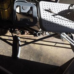 アイロンとアイロン台、動作確認済み、まだまだ使えます、の画像