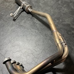 zrx400 BEET ナサート マフラー カーボン チタンステー付きの画像